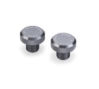 Tapones Embellecedores de Retrovisor Puig para rosca M10 x 125 - Rosca derecha + izquierda Titanio
