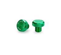 Tapones Embellecedores de Retrovisor Puig para rosca M10 x 125 - Rosca derecha + izquierda Verde