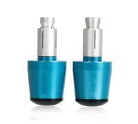 Tapones Extremo Manillar Motocicleta para Suzuki para Burgman 650 400 125 200 AN650 AN400 AN125 AN200 para BURGMAN650 Tapón Extremo Tapa Manillar(Sky Blue Black)