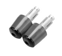 Tapones Extremo Tapa Barra Mango Deslizante Enchufe Equilibrado Engranaje Manillar para YZFR125 YZF600R para Thundercat YZF1000R YZF R125 1996-2024 Extremos puños Manillar(Gris Negro)
