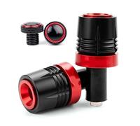 Tapones Extremos De Manillar Motocicleta Tapas Orificios Espejos para Triumph Street para Triple 765 RS SR 765RS 765R(Combo-Red)