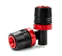 Tapones Extremos De Manillar Motocicleta Tapas Orificios Espejos para Triumph Street para Triple 765 RS SR 765RS 765R(Rojo)