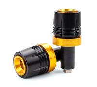 Tapones Extremos De Manillar Motocicleta Tapas Orificios Espejos para Triumph Street para Triple 765 RS SR 765RS 765R(Oro)