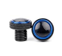 Tapones Extremos De Manillar Motocicleta Tapas Orificios Espejos para Triumph Street para Triple 765 RS SR 765RS 765R(M-h-Blue)