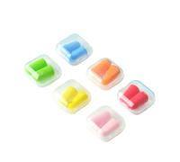 Tapones for los oídos, tapones for los oídos Tapones for los oídos insonorizados Tapones for los oídos for dormir Silencio especial Suave Rebote lento Protección antirruido Tapón for los oídos(Red1)