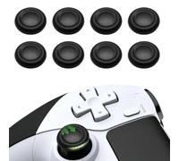 Tapones Joystick para mandos PS5 PS4, juego de 8 diseños antideslizantes con grabado láser, resistentes al desgaste, sudor, recambio originales de tapones originales, ideales para juegos caseros