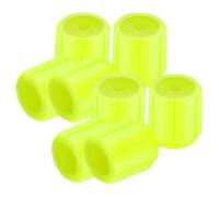 Tapones luminosos impermeables para válvulas de coche, que brillan en la oscuridad de la válvula, fundas universales y duraderas para vástago de bicicleta, para camiones, SUV, motocicletas, bicicletas