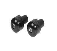 Tapones Manillar 22 Mm para Benelli TRK 502X TNT 125 BN 125 para Leoncino 500 752S 502C. Extremo Manillar Motocicleta(Negro)