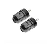 Tapones Manillar Motocicleta Bloqueo Equilibrio Manillar Scooter Extremo Barra Anti Caída Plug para PCX160 PCX150 PCX 125(Gris,A)