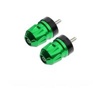 Tapones Manillar Motocicleta Bloqueo Equilibrio Manillar Scooter Extremo Barra Anti Caída Plug para PCX160 PCX150 PCX 125(Verde,A)