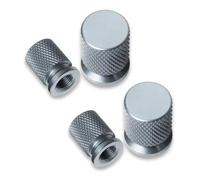 Tapones Neumaticos Coche para Hyundai para Elantra | Impermeable Aluminiumlegering Aleación De Aluminio Tapones Rueda Coche Accesorios Decorativos(Grey)