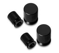 Tapones Neumaticos Coche para Hyundai para Elantra | Impermeable Aluminiumlegering Aleación De Aluminio Tapones Rueda Coche Accesorios Decorativos(Negro)
