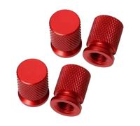 Tapones Neumaticos Coche Para Seat Para Leon MK3 MK2 5F | Aleación De Aluminio Tapones Rueda Coche Accesorios Decorativos(rojo)