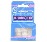 Tapones Oído Maries Cera 6 Unidades - Protege Tus oídos del Agua, Ruido y Polvo