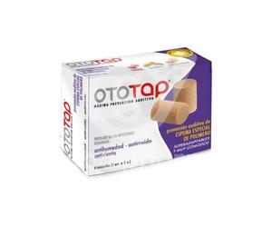 Tapones Oído OtoTap Espuma 6 Und. - Tapones de Oído para Prevenir Infecciones