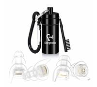 Tapones Oidos Concierto, Eargrace 2 pares de tapones para los oídos con reducción de ruido de protección auditiva para músicos, DJ, festivales, motocicletas y eventos ruidosos(23dB)