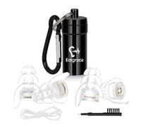 Tapones Oidos Concierto, Eargrace 2 Pares De Tapones Para Los Oídos De Músicos Con Reducción De Ruido De Protección Auditiva De Tamaño Pequeño Para Músicos, Dj, Festivales y Eventos Ruidosos(23dB)