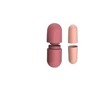 Tapones Oidos Insonorización for dormir, silenciador, rebote lento, protección antirruido, antironquidos(RED)