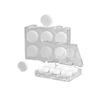 tapones oidos Máscara de natación reutilizable de silicona moldeable con cancelación de ruido y protección for dormir.(White)