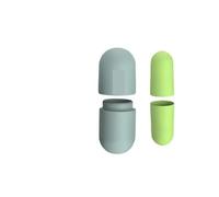 tapones oidos Mini insonorización for dormir, silenciador suave, rebote lento, protección antirruido for estudiar y trabajar.(Green)