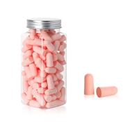 tapones oidos Protector auditivo multicolor antirruido de rebote lento con reducción de ruido suave for dormir y estudiar(Pink-120PCS)