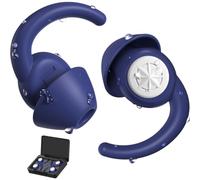 Tapones Oidos Reducción de Ruido,33 db Silicona Earplugs for Sleeping,Supersuave y Reutilizable Tapones Antironquidos(Azul-2 Pares)