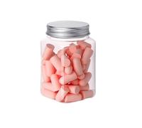 Tapones Oidos Ruido Dormir 24/60/120 PCS Tapones for los oídos de espuma Tapones for los oídos for dormir a prueba de ruido Multicolor Tapones Oidos(60PCS Pink)