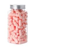 Tapones Oidos Ruido Dormir 24/60/120 PCS Tapones for los oídos de espuma Tapones for los oídos for dormir a prueba de ruido Multicolor Tapones Oidos (Color : 120PCS Pink)