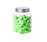 Tapones Oidos Ruido Dormir 24/60/120 PCS Tapones for los oídos de espuma Tapones for los oídos for dormir a prueba de ruido Multicolor Tapones Oidos(60PCS Green)