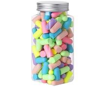Tapones Oidos Ruido Dormir 24/60/120 PCS Tapones for los oídos de espuma Tapones for los oídos for dormir a prueba de ruido Multicolor Tapones Oidos(120PCS Multicolor)