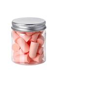 Tapones Oidos Ruido Dormir 24/60/120 PCS Tapones for los oídos de espuma Tapones for los oídos for dormir a prueba de ruido Multicolor Tapones Oidos (Color : 24PCS Pink)