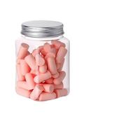 Tapones Oidos Ruido Dormir 24/60/120 PCS Tapones for los oídos de espuma Tapones for los oídos for dormir a prueba de ruido Multicolor Tapones Oidos (Color : 60PCS Pink)