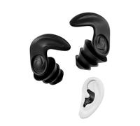 Tapones oidos ruido dormir, aíslan ronquidos & ruidos, tapones oidos natación se mantienen firmes durmiendo de lado, nadando & corriendo, perfectos para viajes, trabajo & deporte negro