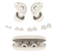 Tapones Oidos Ruido Dormir, Cancelación de Ruido de 45 dB, Tapones Oidos Rreutilizables de Silicona Blanda, 4 Tamaños (XS/S/M/L), Tapones Adecuados para Dormir, Viajar, Concentrarse o Concierto