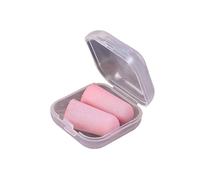 tapones oidos Suave aislamiento acústico antirruido for dormir, protección antirronquidos con estuche, accesorios de viaje(Pink- 5pairs)