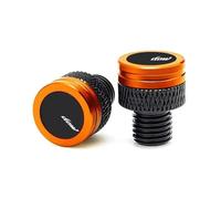 Tapones para agujeros Accesorios Motocicleta CNC Espejo Aluminio Agujero Con Cabezal Para Tornillos Perno Para Honda Shadow VT600 VT750 VT1100 VT400 VT125 VT 125 600 750 1100 400(Orange)