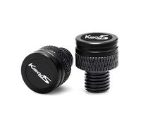 Tapones para agujeros Accesorios Motocicleta M10 * 1,25 Tapones De Orificio Espejo Aluminio Tornillos Pernos Para BMW K1200S K 1200S 2003 2004 2005 2006 2007 2008 2009(Nero)