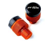 Tapones para agujeros Accesorios Para La Cubierta Del Orificio Espejo Retrovisor De Aleación Aluminio CNC Motocicleta Para Yamaha DT125R DT125RR 2023 2024 2025(Orange)