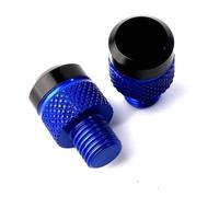 Tapones para agujeros Accesorios Para Motocicletas CNC, Tapones Para Espejos, Tornillos Y Tapas Para Kawasaki Para Ninja ZX-6R ZX 6 R ZX6R 2007 2008(Blu)