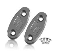 Tapones para agujeros Base De Espejo Retrovisor, Parabrisas, Cubierta Del Orificio Accionamiento Para Honda CBR650R, CBR650F, CBR 650R, 650F(Grey)