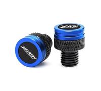Tapones para agujeros CNC Espejos De Motocicleta Agujero Con Cabezal Para Tornillos Tapas Espejo Cubierta Para Honda X-ADV 750 2019 2020 2021 2022 2023 2024(Blu)