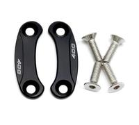 Tapones para agujeros Eliminador De Parabrisas Para Motocicleta, Cubierta Orificio Para Espejo Retrovisor Para Kawasaki Para Ninja 400 2018 2019 2020 2021 2022 2023 2024(Nero)