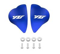Tapones para agujeros Espejos Retrovisores Cubierta Decorativa Para Asiento Base Espejo Parabrisas Tapa Orificio Accionamiento Para Yamaha YZF-R6 R7 YZFR6 2017-2024 2023 2022 2021(Blu)