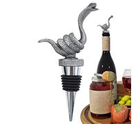 Tapones para botellas, 2.7 x 5 pulgadas, tapón de champán, tapón de vino con cabeza de serpiente, accesorios creativos para botellas, sellador de botellas decorativo, para familia, día de la madre