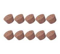 Tapones para botellas cónicos de corcho natural, paquete de, 30MM | Tapones de contenedores pequeños para viales de vidrio, usos de clasificación de recarga de matraces