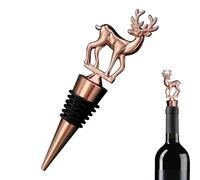 Tapones Para Botellas De Vino Navideños | Tapon Para Vino Ciervo Cierre Hermético | Sellador De Corcho Para Home Bar Sin Fugas | Cierre Para Champagne Vinagre Oliva Bebidas Cerveza