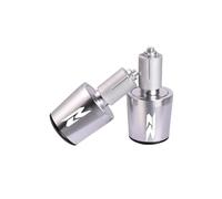 Tapones para Extremos de Manillar de Motocicleta Suzuki GSXR 600 750 1000 250 125 150 (Plata)