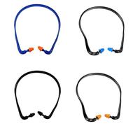 Tapones para la cabeza de TPE con cancelación para dormir Wrok Study 4 tapones para los oídos para un uso cómodo con diseño de banda para el cuello