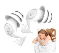 Tapones para la reducción de ruido, tapones para los oídos para dormir tapones de silicona reutilizables de 3 capas-silicona, súper suave, eficaz, versátil útil para viajar, aprender, trabajar