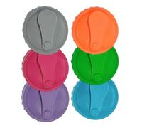 Tapones para latas de soda, de retención de carbonatación a prueba de fugas, sellos reutilizables de conservación , dispositivo protector de silicona suave, accesorio hermético para